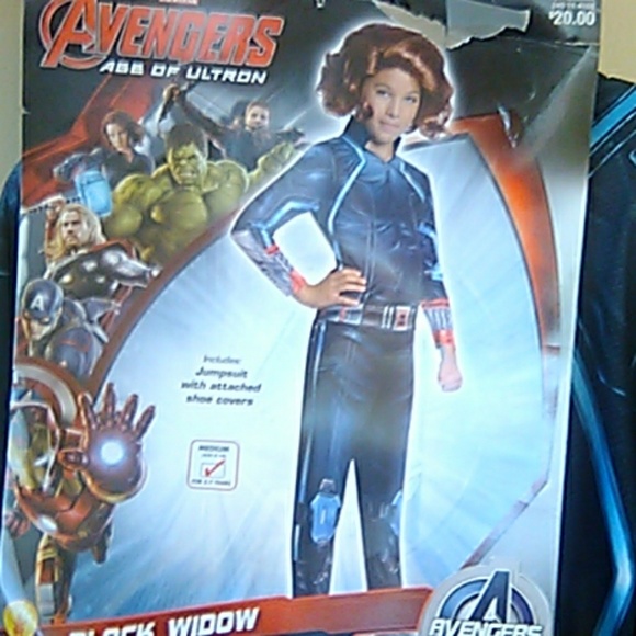 Avengers Black Widow costume medium 5-7 years - Picture 1 of 3